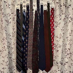 Assorted Men's Silk Tie Collection